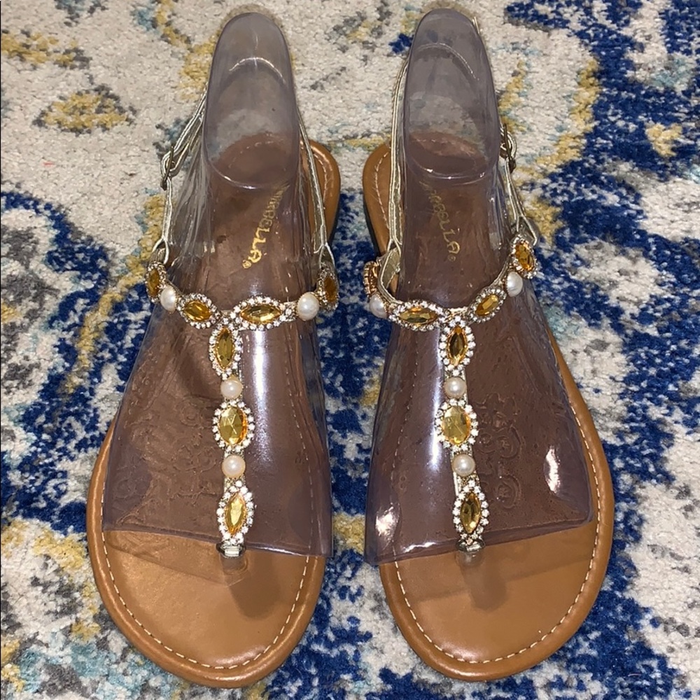 Marbella T-strap sandal